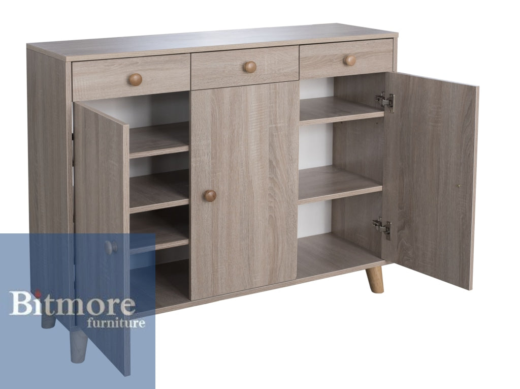 Acacia Shoe Cabinet