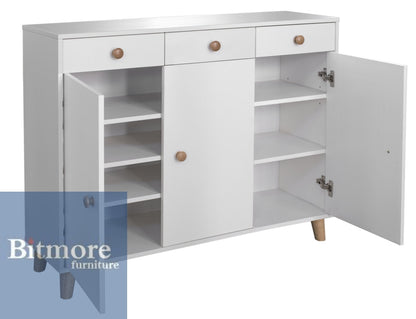 Acacia Shoe Cabinet