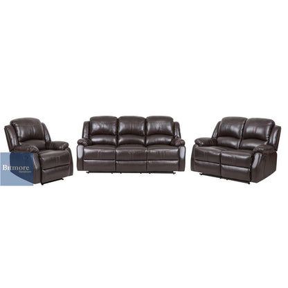 Manual Recliner 3 Piece Set Sofa